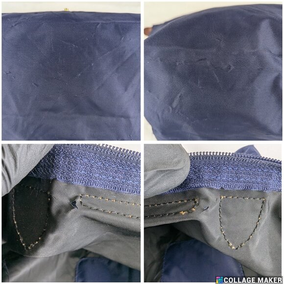 Longchamp Le Pliage Nylon Blue Handbag – Preloved, Original, Fast Shipping! - Picture 11 of 15